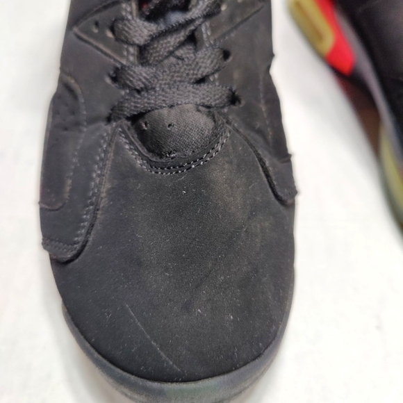 Nike Air Jordan 6 IV Retro Black Infrared Basketball Sneakers Men's Shoes Size 8 - Picture 4 of 10